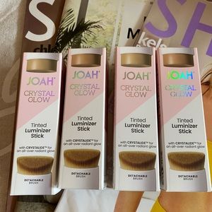 JOAH Crystal Glow 4 Tinted Luminizer Sticks